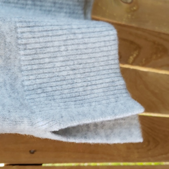 NWT ANN TAYLOR LOFT pullover sweater heather grey (M) - Picture 3 of 5